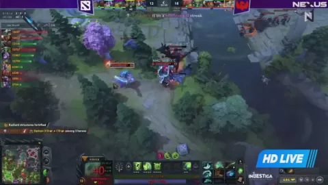 Poster siaran Amaru Gaming VS New Growth
