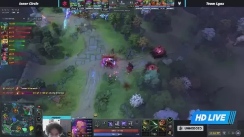 Poster siaran Inner Circle X Insanity VS Team lynx