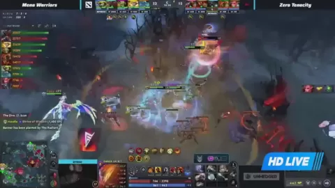 Poster siaran Zero Tenacity VS Mena Warriors