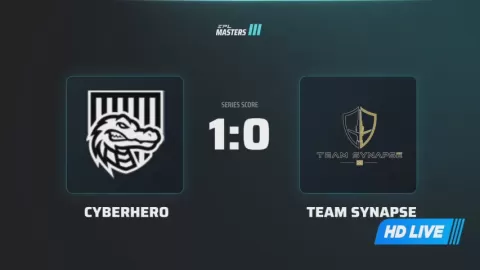 Poster siaran CyberHero VS Team Synapse