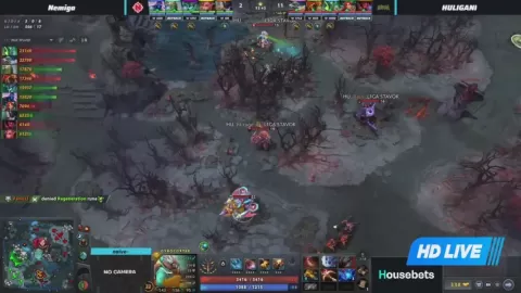Poster siaran L1GA TEAM VS Nemiga Gaming
