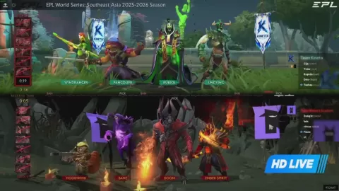 Poster siaran Team Kinetix VS TNA