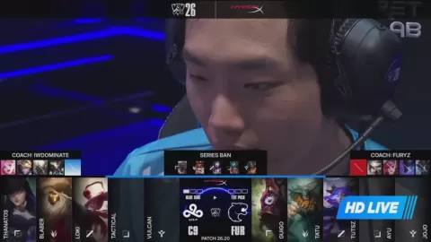 Poster siaran FURIA Esports VS Cloud9