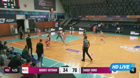 Poster siaran Basket Ostrava (W) VS Zabiny Brno Women