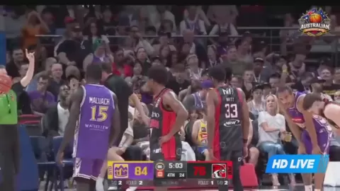 Poster siaran Sydney Kings VS Perth Wildcats