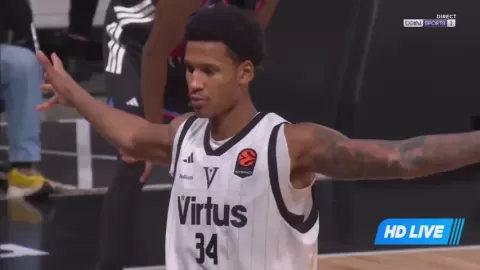 Poster siaran Paris VS Virtus Bologna
