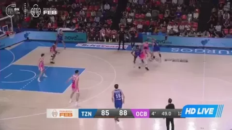 Poster siaran CB Tizona VS Alimerka Oviedo Baloncesto