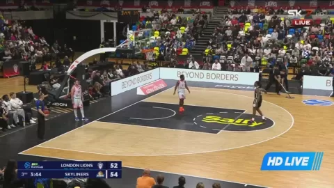 Poster siaran London Lions VS Skyliners Frankfurt