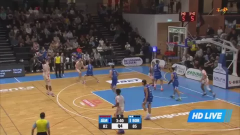 Poster siaran Jamtland Basket VS Boras Basket