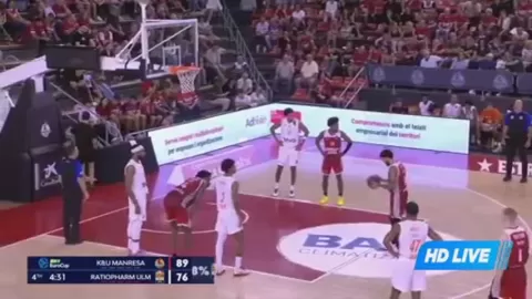 Poster siaran La Bruixa d'Or Manresa VS Ratiopharm Ulm