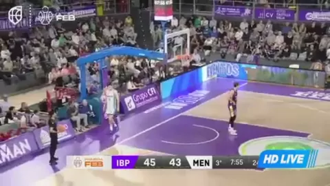 Poster siaran Palencia Baloncesto VS Hestia Menorca