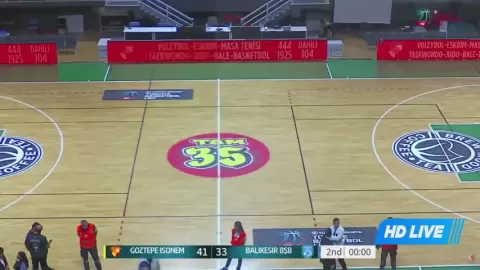 Poster siaran Goztepe VS Balikesir Buyuksehir