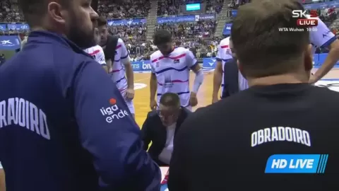 Poster siaran San Pablo Burgos VS Monbus Obradoiro
