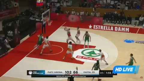 Poster siaran Basquet Girona VS Stelmet Enea Bc Zielona Góra
