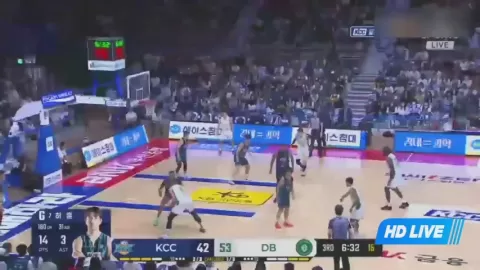 Poster siaran Busan KCC Egis VS Wonju Dongbu Promy