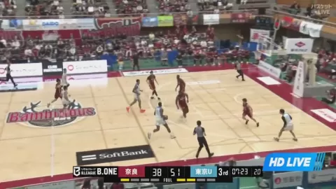Poster siaran Bambitious Nara VS Tokyo United Basketball Club