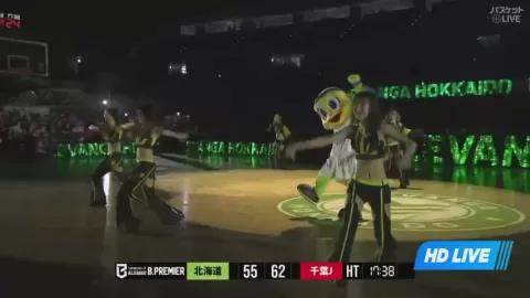 Poster siaran Levanga Hokkaido VS Chiba Jets