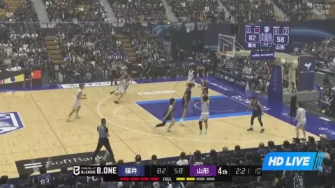 Poster siaran Fukui Blowinds VS Yamagata Wyverns