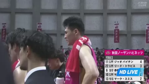 Poster siaran Akita Northern Happinets VS Kawasaki Brave Thunders