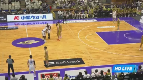 Poster siaran Kanazawa Samuraiz VS TryHoop Okayama