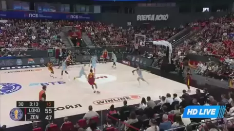 Poster siaran Lokomotiv Kuban VS Zenit Petersburg