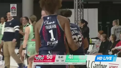 Poster siaran Mainland Pouakai Women VS Tokomanawa Queens Women