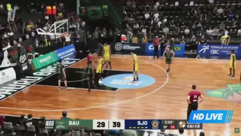 Poster siaran GRSA Itabom Bauru VS Sao Jose