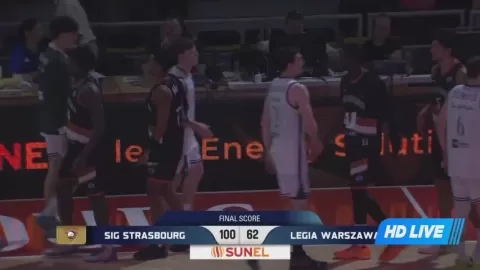 Poster siaran Strasbourg VS SK Legia Warszawa