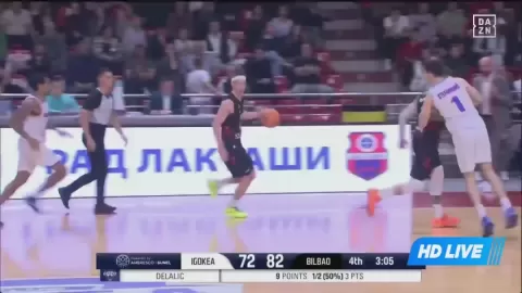 Poster siaran KK Igokea VS Bizkaia Bilbao Basket