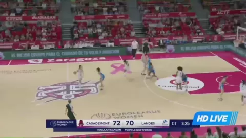 Poster siaran Zaragoza Women's VS Basket Landes