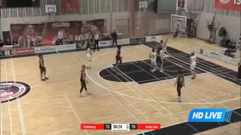 Poster siaran Trelleborg Basket VS Alvik