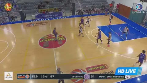Poster siaran Hapoel Migdal Haemek VS Ironi Nahariya