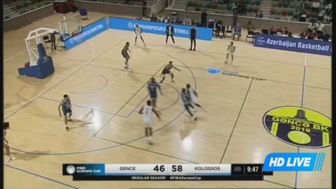 Poster siaran GENCE BC VS Kolossos Rhodes H Hotels Collection B.C.