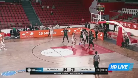 Poster siaran Lisboa e Benfica VS Denizli Basket