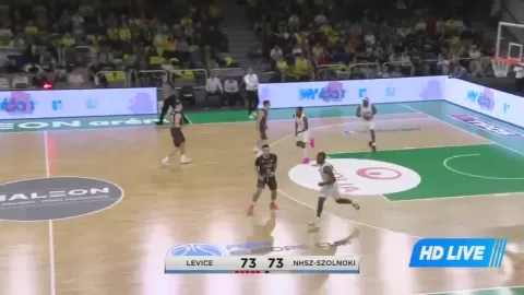 Poster siaran ONYX Levice VS Szolnoki Olajbanyasz
