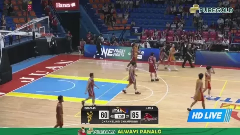 Poster siaran SSC-R Stags VS LPU Pirate