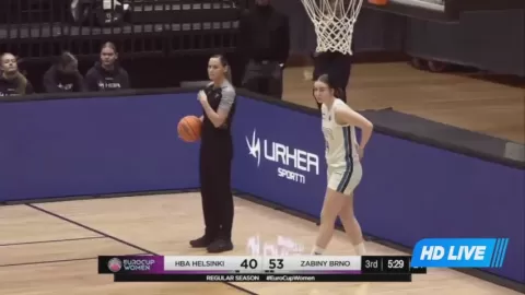 Poster siaran HBA Women VS Zabiny Brno Women