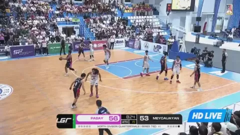 Poster siaran Meycauayan VS Pasay Voyagers
