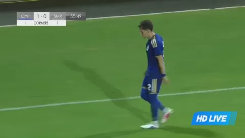 Poster siaran Cyprus U21 VS San Marino U21
