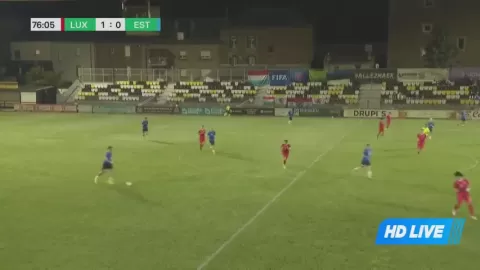 Poster siaran Luxembourg U21 VS Estonia U21