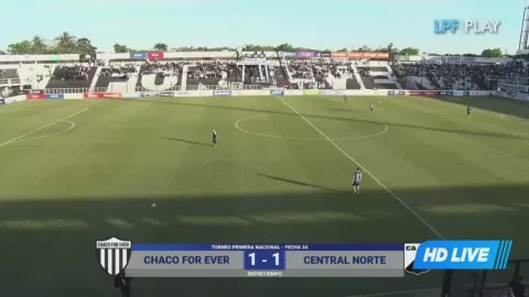 Poster siaran Chaco For Ever VS Central Norte Salta