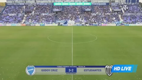 Poster siaran Godoy Cruz Antonio Tomba VS Club Atlético Estudiantes