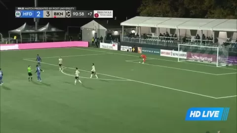 Poster siaran Hartford Athletic VS Brooklyn FC