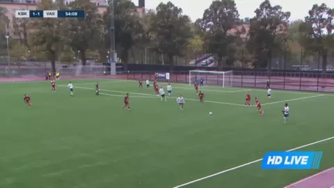 Poster siaran Karlbergs BK VS Vasalunds IF