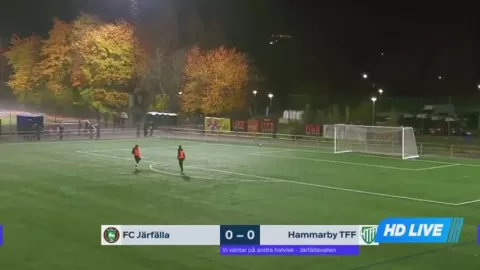 Poster siaran Jarfalla VS Hammarby TFF