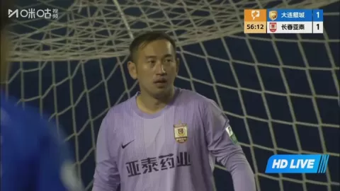 Poster siaran Dalian K'un City VS Changchun Yatai
