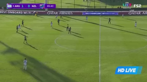 Poster siaran Argentina U17 Women VS New Zealand U17 Women