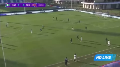 Poster siaran Nigeria U17 Women VS North Korea U17 Women
