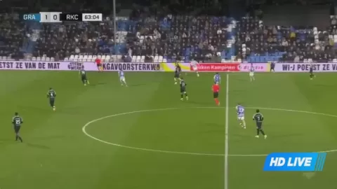 Poster siaran De Graafschap VS RKC Waalwijk