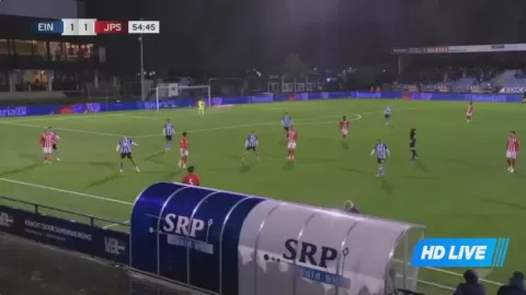 Poster siaran FC Eindhoven VS Jong PSV Eindhoven Youth